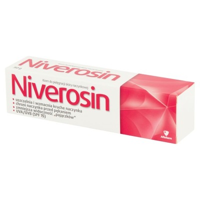 @ NIVEROSIN Krem do skóry naczynkowej 50ml