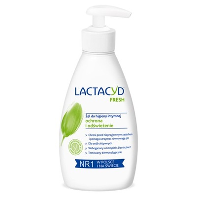 Lactacyd OXYGEN FRESH Żel do Higieny Intymnej - zapas - 200 ml