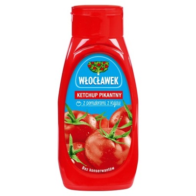 Ketchup pikantny Włocławek 480 g