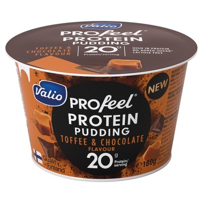 Valio PROfeel Pudding proteinowy o smaku czekoladowym i toffi 180g