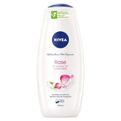 NIVEA Rose Almond Oil Żel pod prysznic 500 ml