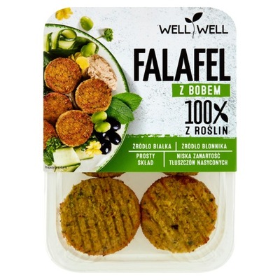 Falafel z bobem 200g Well Well