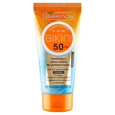 BIELENDA Bikini Krem Przeciwsłon. do Twarzy SPF 50