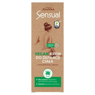 Krem do depilacji Joanna Sensual Vege 100g