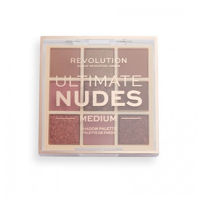 Makeup Revolution Ultimate Nudes Shadow Palette Zestaw cieni Medium