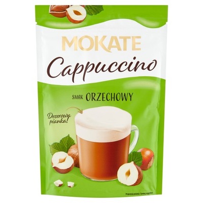 Kawa cappuccino Mokate orzechowe 110g