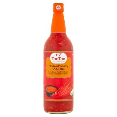 Sos Chili TAO TAO Słodko-Pikantny Sweet and Hot Chilli Sauce 740 ml