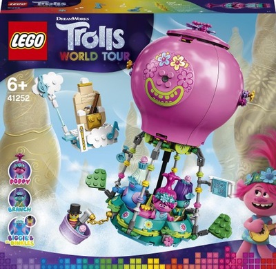 LEGO Trolls 41252 Przygoda Poppy w balonie