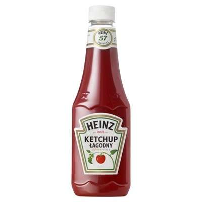 HEINZ KETCHUP ŁAGODNY 570G