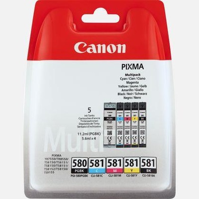 Tusz Canon 2078C005 czarny , czerwony , niebieski, żółty