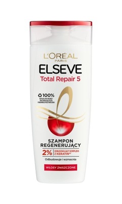 Loreal ELSEVE TOTAL REPAIR 5 szampon regenerujący włosy zniszczone 400 ml