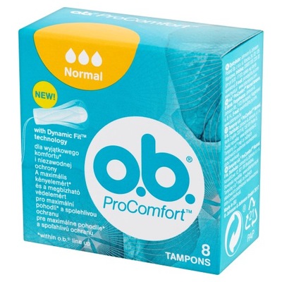 O.b. ProComfort tampony normal 8 sztuk