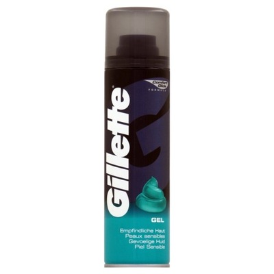 Żel do golenia Gillette 200 ml SENSITIVE 200 g