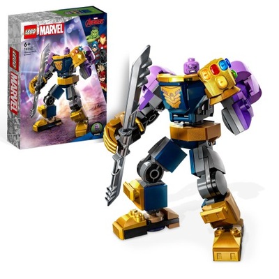 Klocki LEGO Super Heroes Marvel - Mechaniczna zbroja Thanosa (76242)