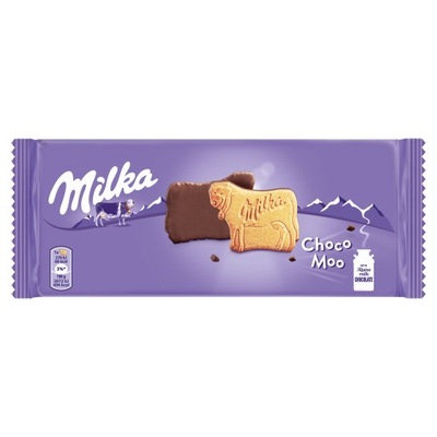 Milka Choco Moo - ciastka oblane czekoladą mleczną 120 g