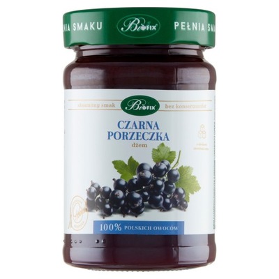 Bi fix Dżem Czarna porzeczka 290g