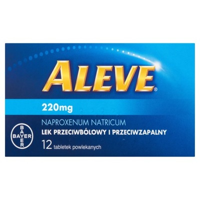 Aleve 220 mg 12 tabletek
