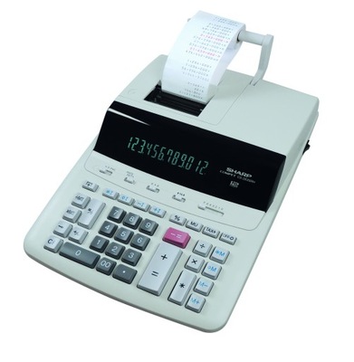 Kalkulator z drukarką Sharp CS-2635RHGYSE USZKODZONA