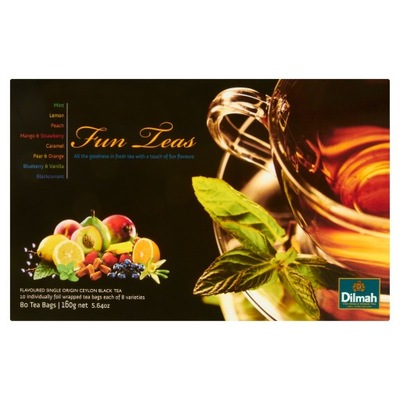 Dilmah Fun Teas Zestaw herbat na prezent 160 g (80 torebek)