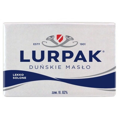 Masło Duńskie lekko solone Lurpak 200 g