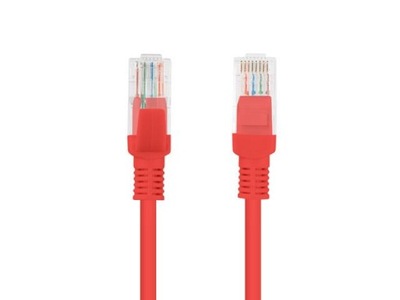 Patchcord Lanberg Utp Kat.5E 2M Czerwony