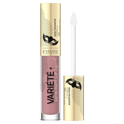 Eveline Variete Satin Matt Lip pomadka w płynie do ust Raspbery Cream 02