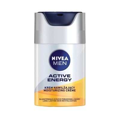 NIVEA MEN Krem do twarzy nawilżający Active Energy 50 ml