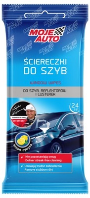 Moje Auto Softi ściereczki do mycia szyb 24szt