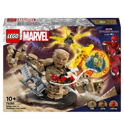 LEGO Super Heroes 76280 Spider-Man kontra. Sandman: Ostatni bastion