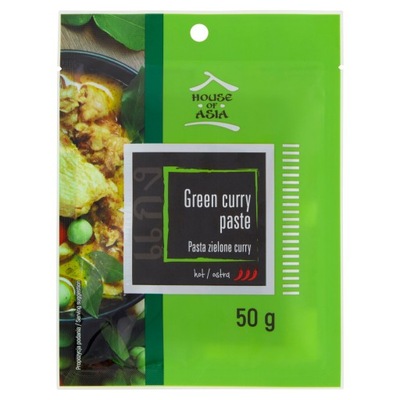 Pasta zielone curry ostra 50 g