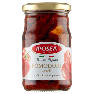 Pomidory suszone w oleju słonecznikowym 280g IPOSEA