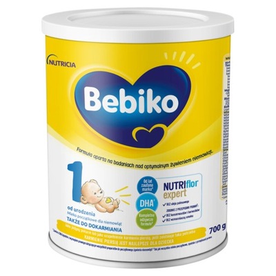 Bebiko 1 Mleko początkowe dla niemowląt 3x700 g