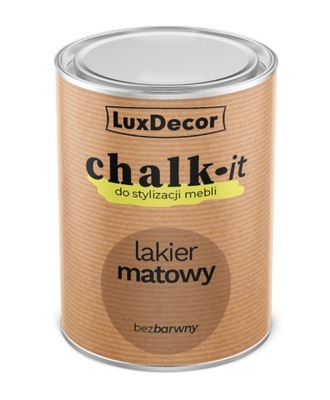 Lakier do farby kredowej stylizacja mebli Chalk-it