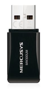 Bezprzewodowy adapter USB N300 MW300UM Mercusys