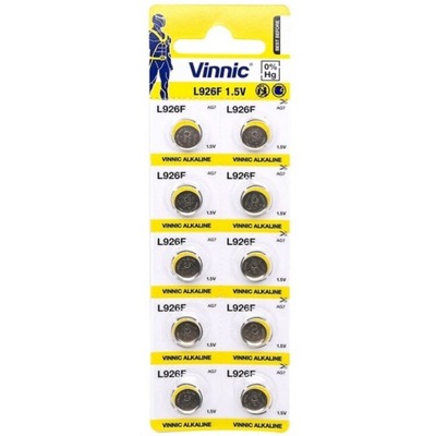 BATERIA BATERIE VINNIC AG7 SR57 LR927 395 10szt