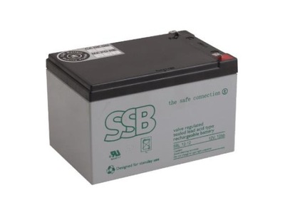 Akumulator SSB SBL 12-12L - 12V 12Ah - żyw. 12 lat