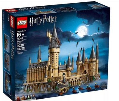LEGO HARRY POTTER 71043 ZAMEK HOGWART 6020 klocków