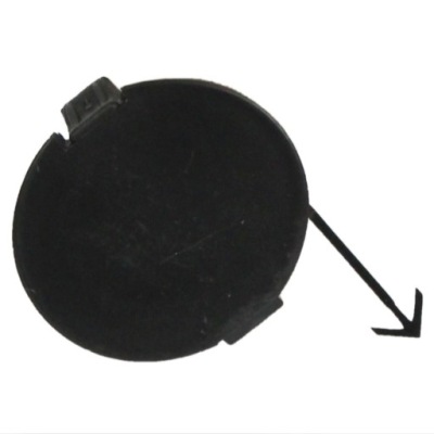 Заглушка фаркоп бампера перед fiat punto 99-03 фото №1