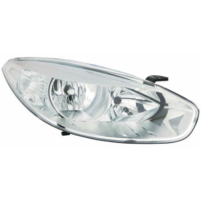 Фара лампа renault fluence '10- права depo фото №1