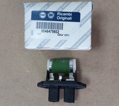 ORIGINAL FIAT LANCIA RESISTENCIA SOPLADORES 46479802  