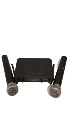 2 mikrofony bezprzewodowe Zestaw UHF do szkoły itp