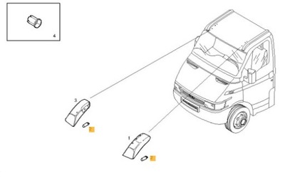 ILUMINACIÓN OBRUSOWE IVECO OE 500316961  