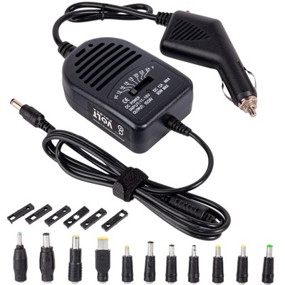 AUTO UNIVERSAL BLOQUE DE ALIMENTACIÓN DISPOSITIVO DE CARGA PARA LAPTOPA ADAPTADORES 12V 24V 90W  