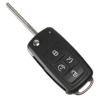 Корпус ключа пульта do vw passat b7 2010- фото №1
