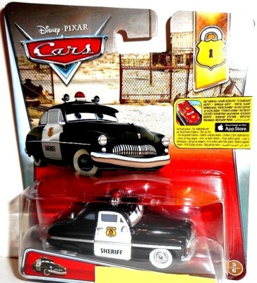 SZERYF - Radiator Springs Sheriff Mattel Auta Cars