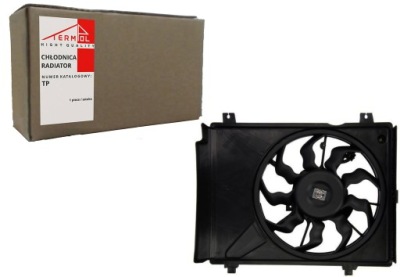 Вентилятор радіатора hyundai i10 1.1 2008- фото №1