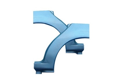 Fiat albea 02- ремкомплект крила задня фото №1