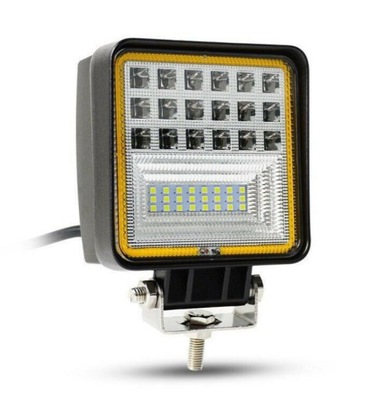 PANEL DIODO LUMINOSO LED FARO EN FUNCIONAMIENTO HALÓGENO 126W 12-24V CREE  