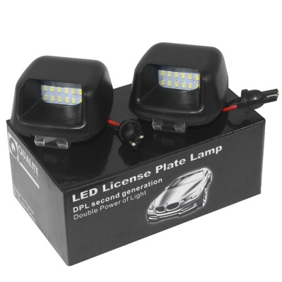 Фонари led подсветка номерного знака nissan navara d40 фото №1