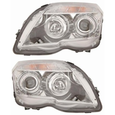 Фары mercedes klasa glk x204 08-12 l+p фото №1